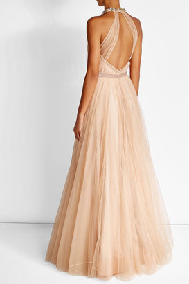 Jenny Packham Floor Length Gown with Embellishment