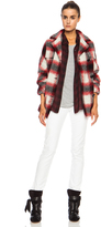 Thumbnail for your product : Etoile Isabel Marant Gael Check Wool-Blend Jacket