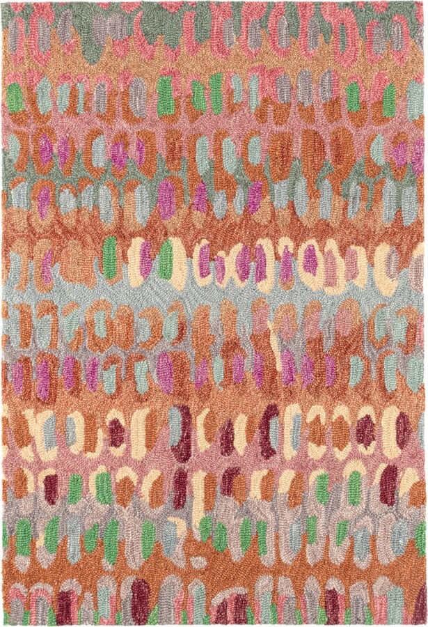 Dash and Albert Rugs by Annie Selke Paint Chip Wool DA1834 8'x10' Area Rug