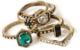 Thumbnail for your product : Forever 21 mixed rhinestone ring set