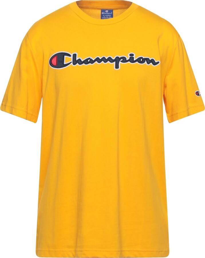 Badeværelse Klassifikation Mangler Champion Men's Yellow Shirts | ShopStyle