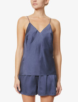 Thumbnail for your product : Skin Talise silk cami top
