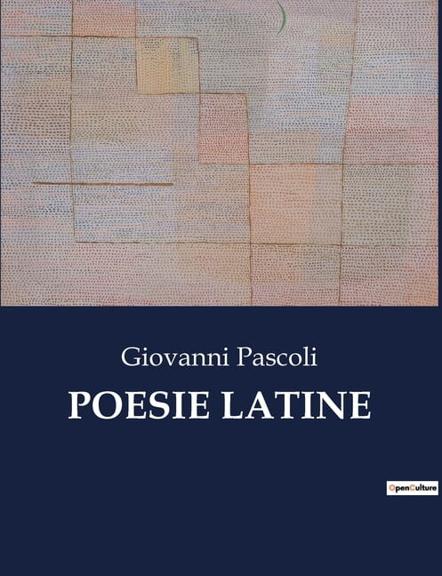 Poesie Latine (Paperback)