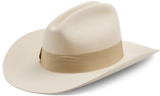 Gucci Wide-brimmed felt fedora with Double G