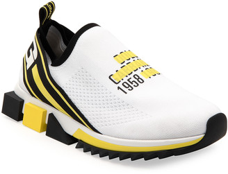 dolce and gabbana sorrento sneakers yellow