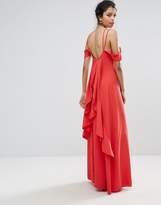 Thumbnail for your product : boohoo Ruffle Back Maxi Dress