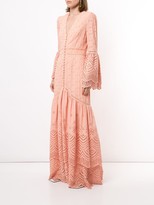 Thumbnail for your product : We Are Kindred Lua broderie anglaise gown