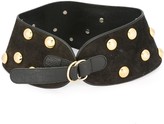 Thumbnail for your product : Yves Saint Laurent Pre-Owned 1980's Studded Curved Belt