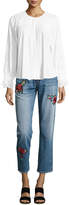 Thumbnail for your product : Joie Josie Patched Denim Jeans
