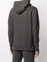 Thumbnail for your product : John Elliott Side-Zipped Cotton Hoodie