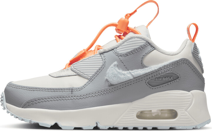 Nike Air Max 90 Toggle SE Little Kids' Shoes in White - ShopStyle