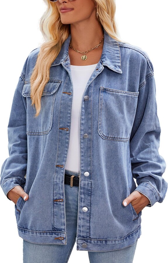 Shacket Asos Petite Denim Jacket Boohoo ME
