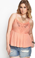 Thumbnail for your product : Forever 21 FOREVER 21+ Embroidered Cami