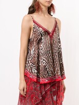 Thumbnail for your product : Camilla Pirate Punk-print silk top