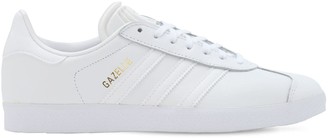 adidas gazelle white leather mens