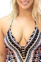 Thumbnail for your product : Seafolly Indian Summer Deep V One Piece