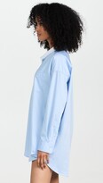 Thumbnail for your product : Marissa Webb Davie Sateen Mini Dress Shirt