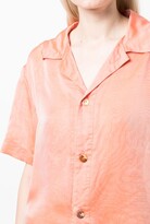 Thumbnail for your product : REJINA PYO Marty short-sleeve silk shirt