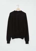 Thumbnail for your product : Frenckenberger Boyfriend R-Neck Cashmere Sweater — Black