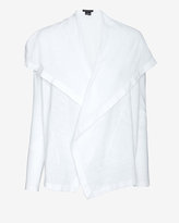 Thumbnail for your product : Theory Open Placket Throw: White