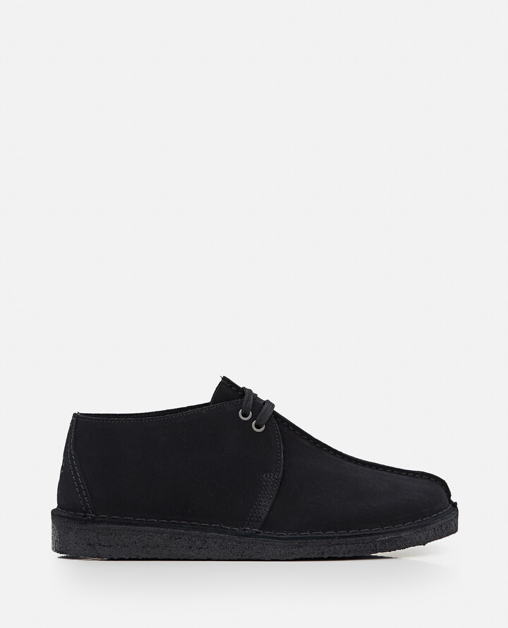 Clarks Black Suede Men's Shoes | ShopStyle