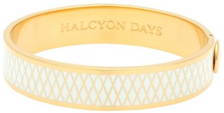 Halcyon Days Gold-Plated Parterre Bangle