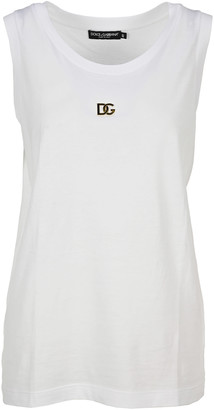 Dolce & Gabbana Tank Top With Logo