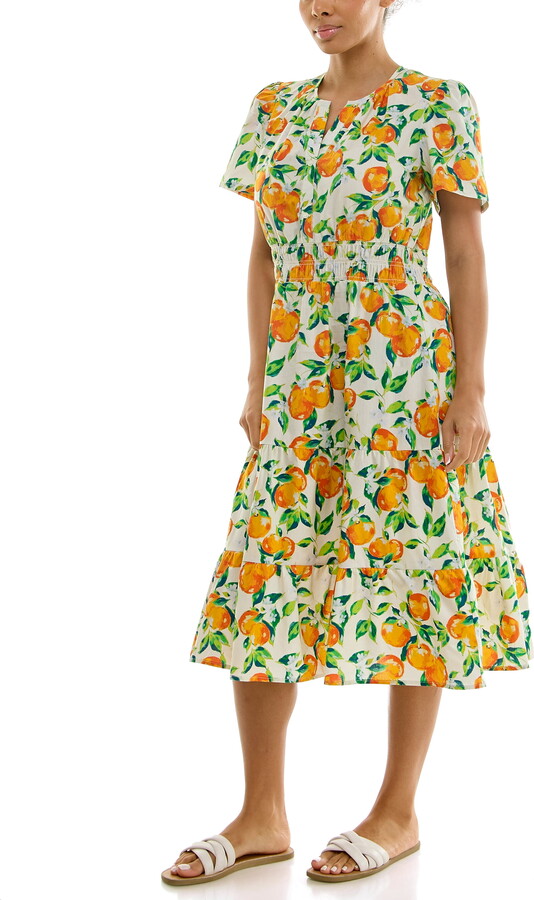 Nanette Lepore Women’s Split Neck Tiered Maxi Dress, Sizes XS-XXXL