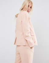 Thumbnail for your product : ASOS Structured Edge to Edge Blazer