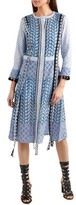 Thumbnail for your product : Altuzarra Grenelle Broderie Anglaise And Swiss-dot Cotton Midi Dress