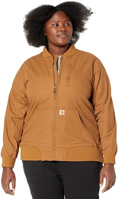 Carhartt Plus Size Rugged Flex Relaxed Fit Canvas Jacket - ShopStyle