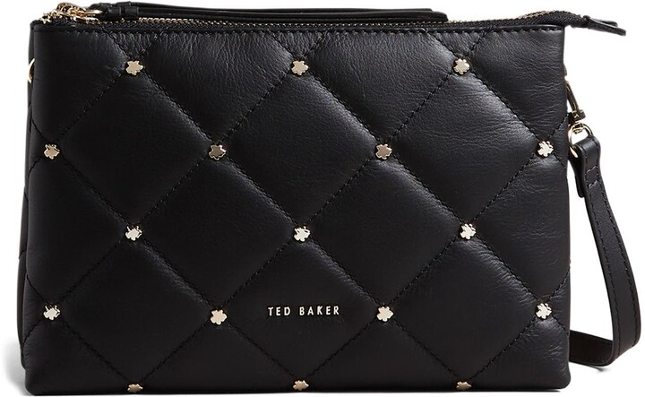 Ted Baker Black Leather Crossbody Handbags | Shop the world's 