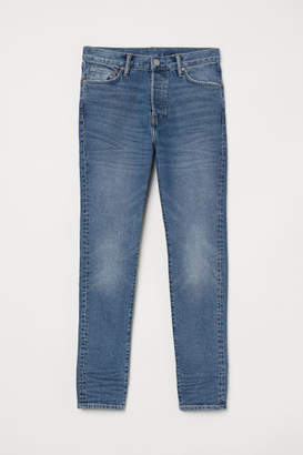 H&M Skinny Carrot Jeans - Blue