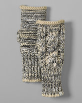 Thumbnail for your product : Eddie Bauer Women's Marled Cable Fingerless Mittens