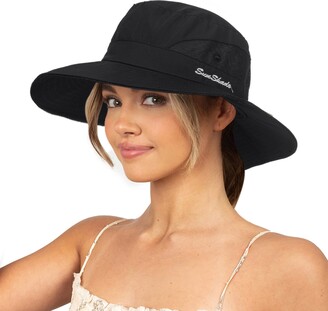 https://img.shopstyle-cdn.com/sim/13/3f/133f2dc17949a3670fc9dfc88204b4a6_xlarge/utowo-sun-hat-for-women-summer-uv-protection-beach-hat-wide-brim-mesh-bucket-fishing-hat-with-ponytail-hole-foldable-packable-hat.jpg