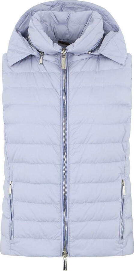 Moorer Hooded Quilted Down Gilet