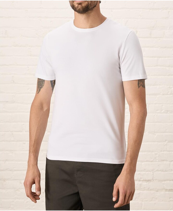 Pact Men's Luxe Signature Slim Crew Neck Tee Made With Organic Cotton