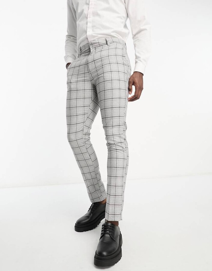 Grey Topman Ultra Skinny Trousers Topman Super Skinny Suit