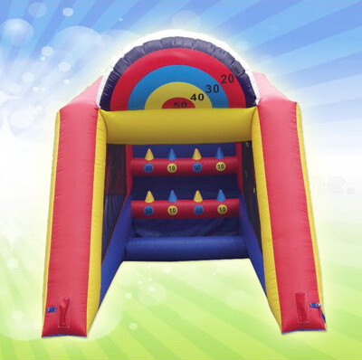Jingo Jump 9' x 15' Inflatable Obstacle Course with Air Blower