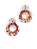 Thumbnail for your product : Lele Sadoughi Banded Hoop Earrings