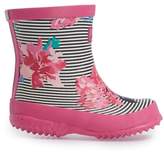 Thumbnail for your product : Joules Printed Waterproof Rain Boot