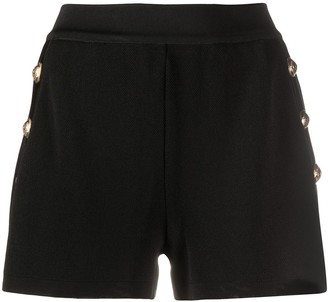 Balmain Embossed Buttons Shorts