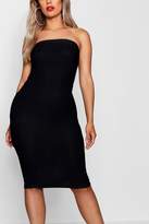 Thumbnail for your product : boohoo NEW Womens Plus Bandeau Fitted Midi Dress in Viscose