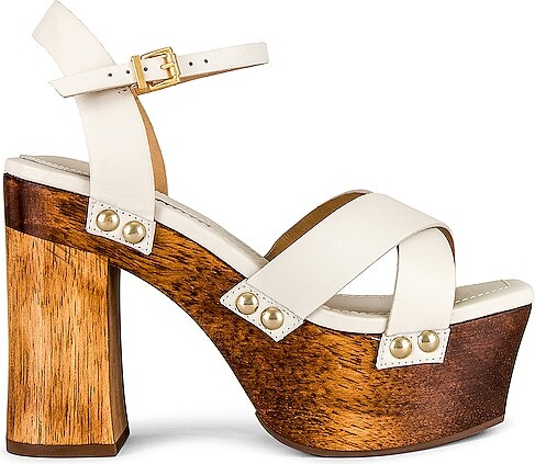 Platform Wooden Heels Shoes | ShopStyle