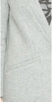 Thumbnail for your product : Whistles Irene Collarless Overcoat