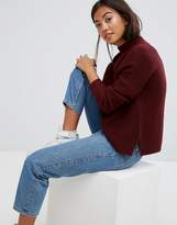 Thumbnail for your product : ASOS Petite Ultimate Chunky Jumper With Slouchy High Neck