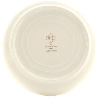 LOUIS VUITTON Vivienne Cups Set of 4 Porcelain LV Circle on back GI0650