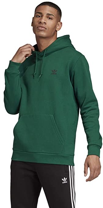 mens adidas hoodie green
