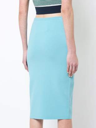 Diane von Furstenberg textured pencil skirt
