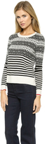 Thumbnail for your product : Madewell Fair Isle Stripe Mix Sweater